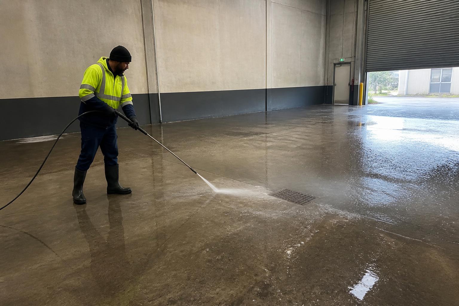 Internal Floor Cleaning