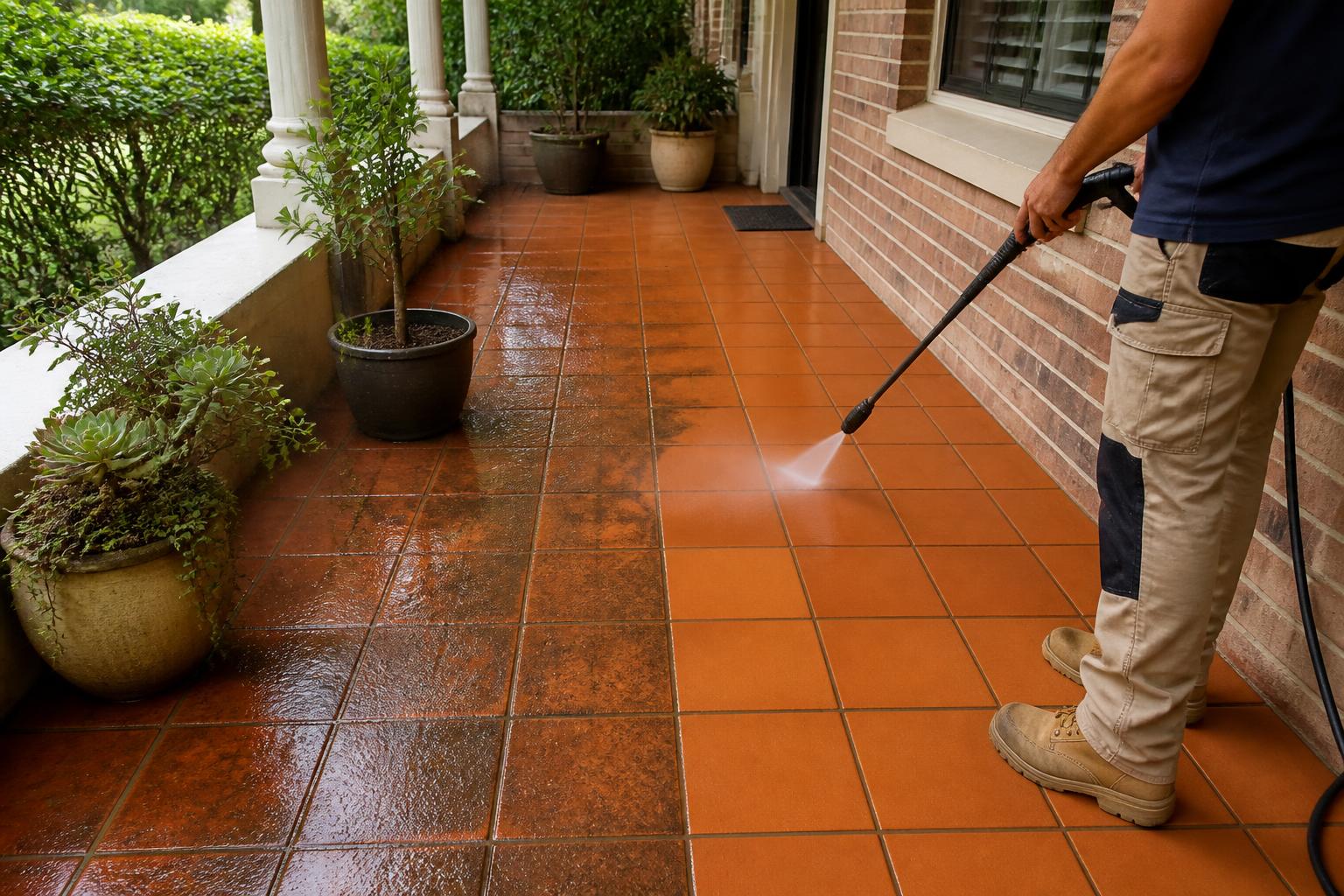 Terracotta Tile Restoration